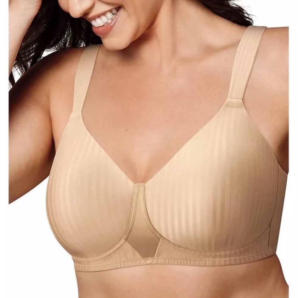 NWT Playtex Nude Underwire Full Coverage Bra #4707 Sz 44C